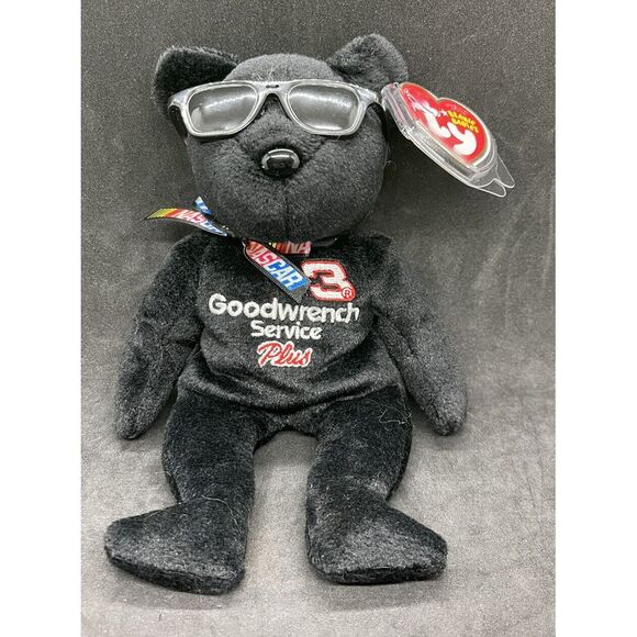 NWMT TY Beanie Baby - NO 3 the Nascar Bear Dale Earnhardt‎ 8.5 inch - Picture 1 of 10